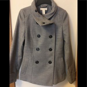 ♥️H&M double breasted pea coat